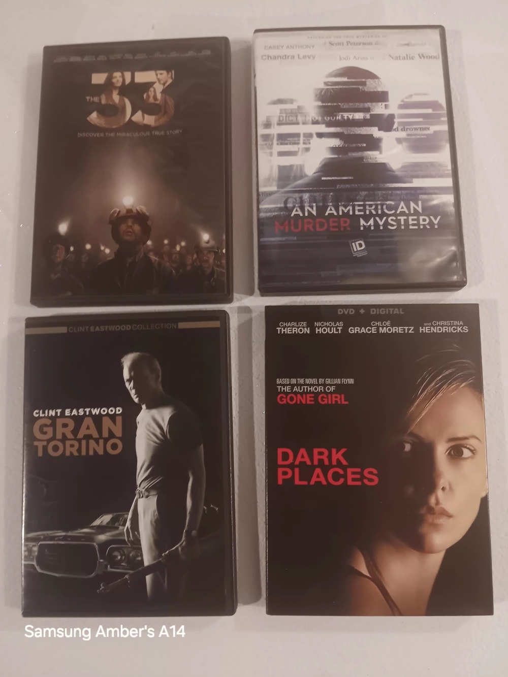 4 DVD Movie Lot - Mixed Titles in Clear Cases